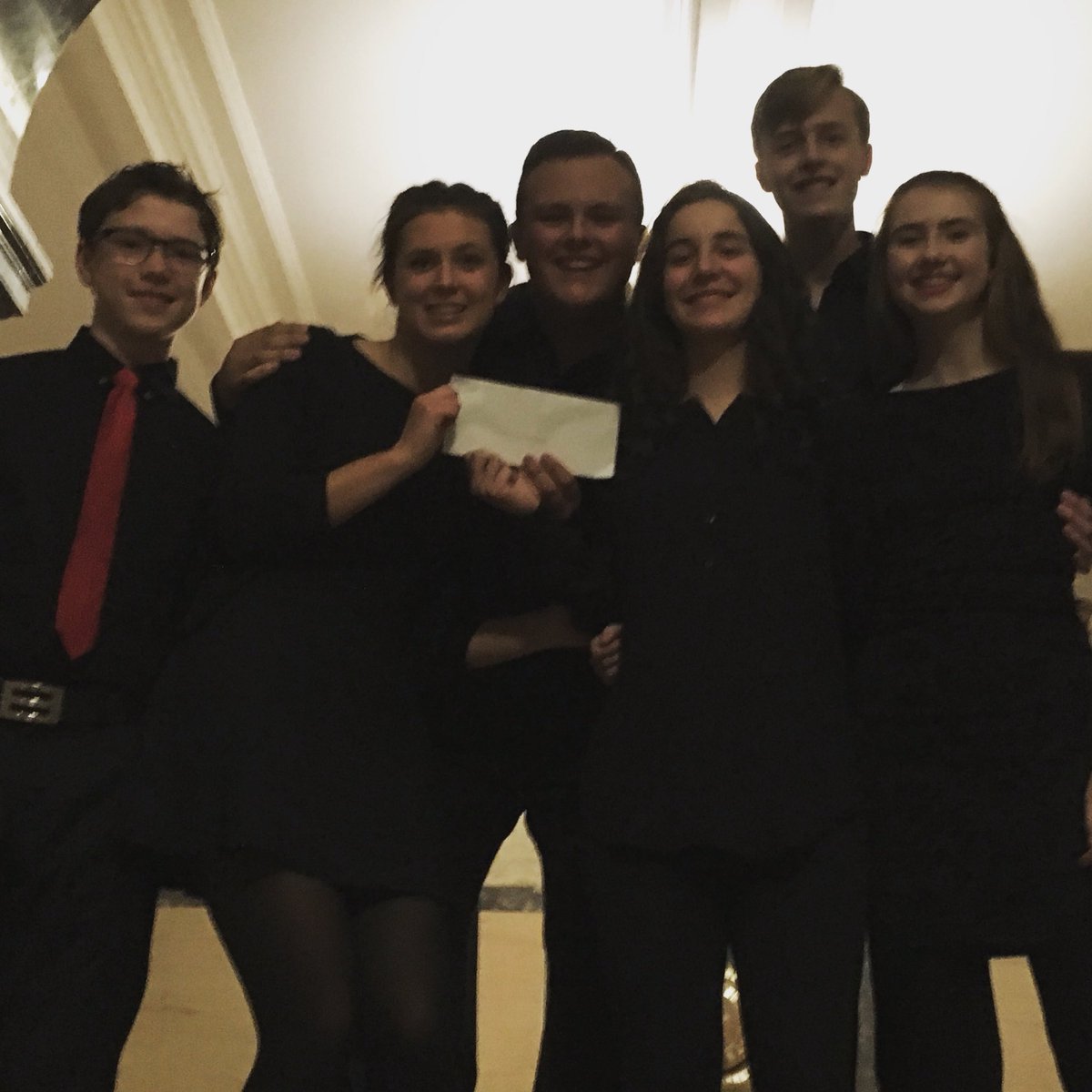 MusicSTM's tweet photo. Congratulations Saints for your contribution to the Empty Stocking Fund, and to the choir for representing the school so well! https://t.co/58ALVfuLVv