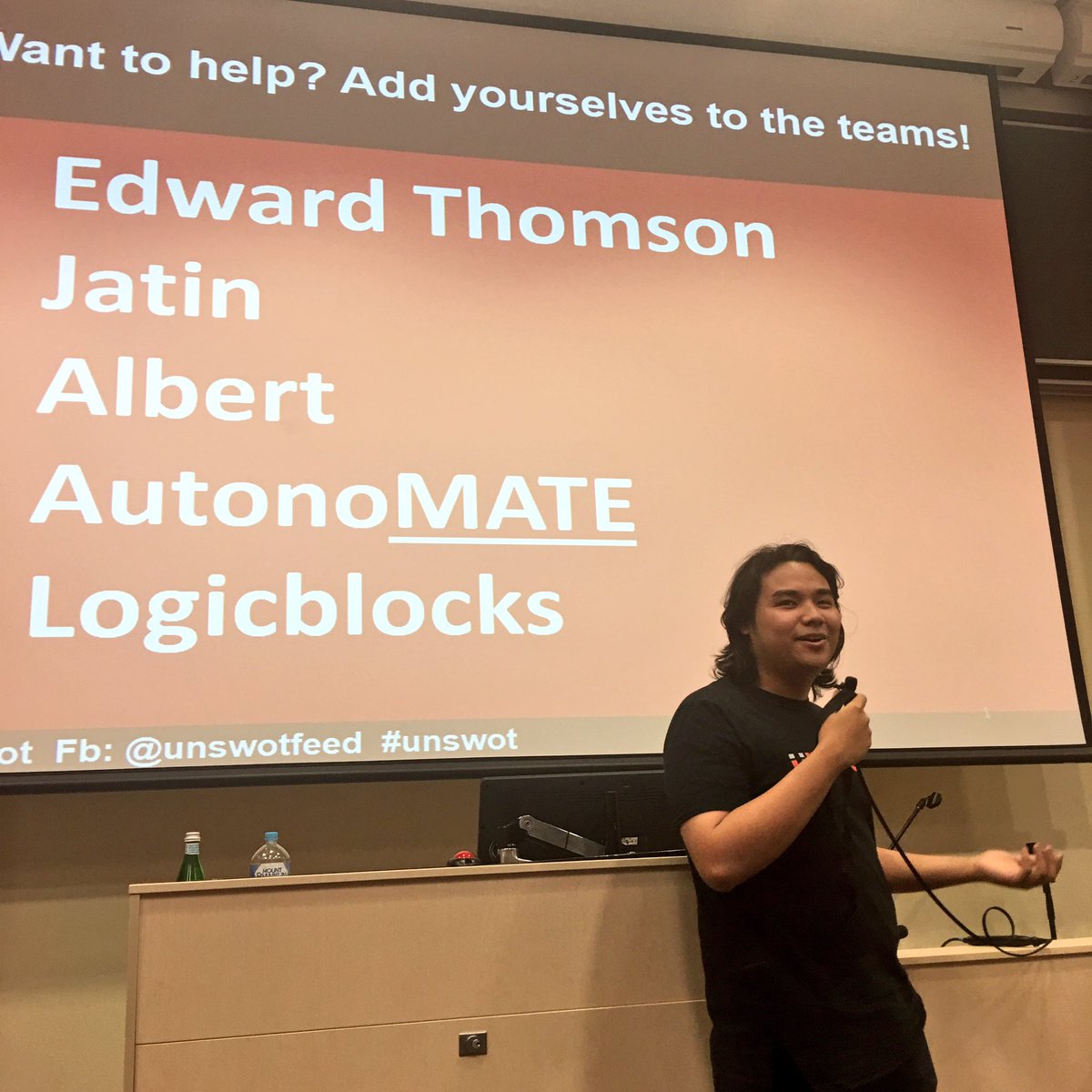unswot's tweet photo. MEET NICO! He's #pitching for his #startup, Logicblocks, that allows children to learn #electrical concepts using easy equipment. #teamunswot #summerofstartups https://t.co/PKqYb4zlzs