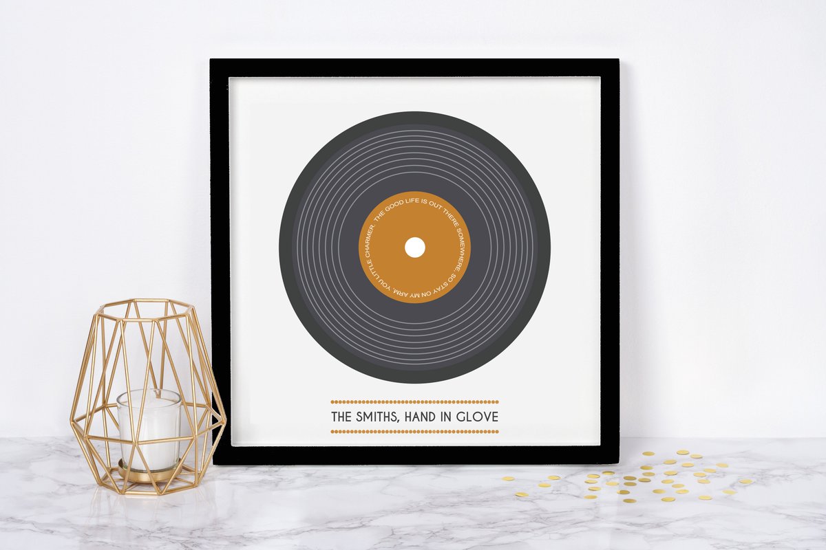 Still looking for the perfect #gift for him this #Christmas? How about our personalised favourite record print?

{Personalised Print: 9 inches x 9 inches, £25}
