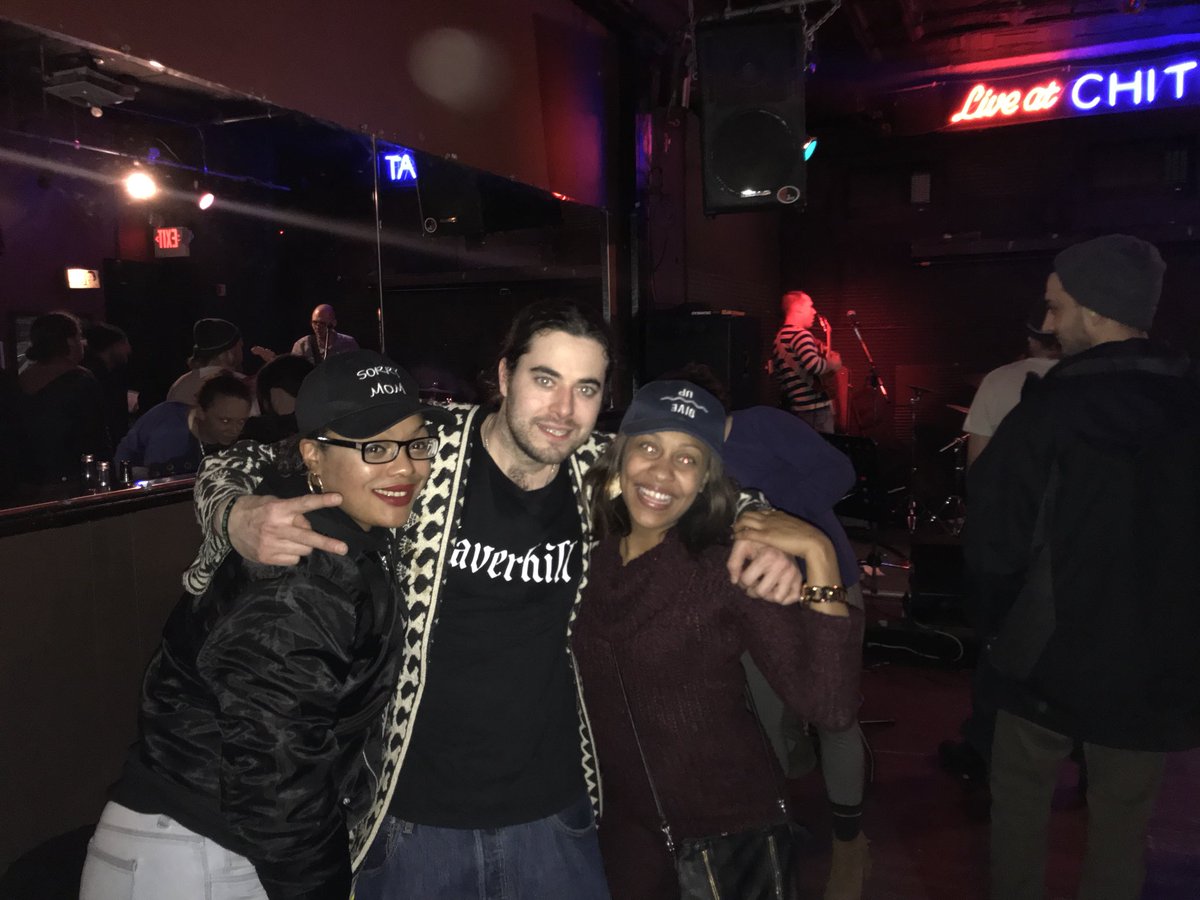 TakeOffYourKool's tweet photo. We go way way way back ! Shoutout to @EstimatedProph1 performing at the chitchat @jaewest06 @ESAREMone #CFADC https://t.co/ICgpXc30Nr