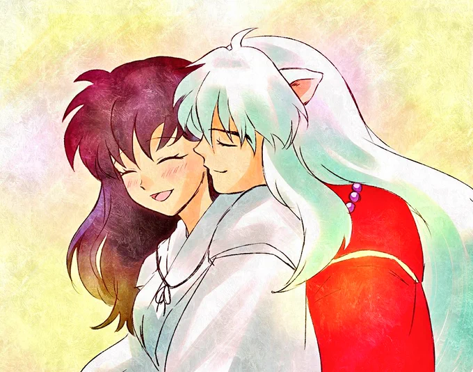 戦国最強夫婦❤️?
#いい夫婦の日 
#犬夜叉 
#犬かご 