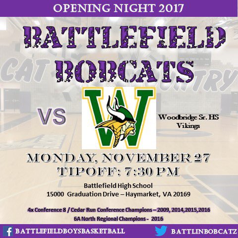 BattlinBobCatz's tweet photo. First game of the season! 

Frosh 5pm
JV 6pm https://t.co/tAjiObOzaX
