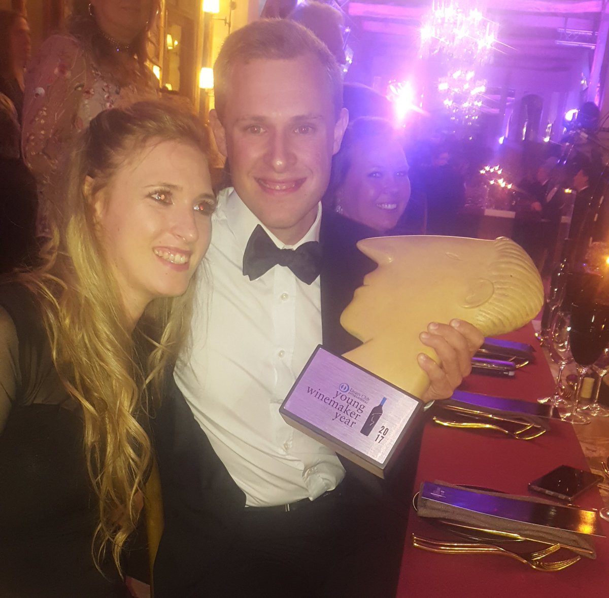 My awesome fiance. <a href="/DinersClubSA/">Diners Club SA</a> #DCwinemaker <a href="/Wado24/">Wade Roger-Lund</a> #celebratingsuccess