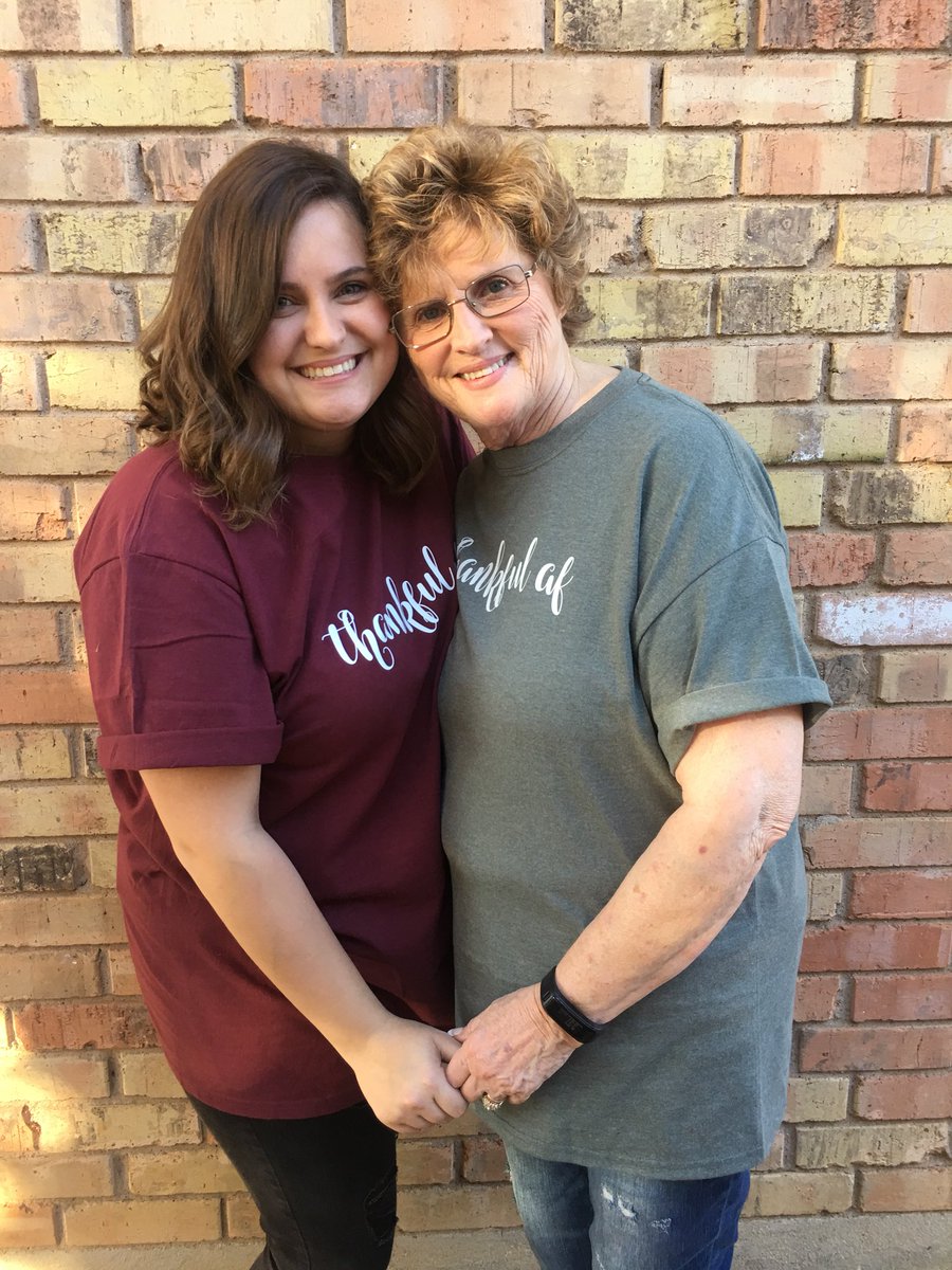 kendyllnicole's tweet photo. told Mammie that AF meant “about family” for our thankful af shirts... I think she found out the real meaning... https://t.co/xzdb0PjS1P