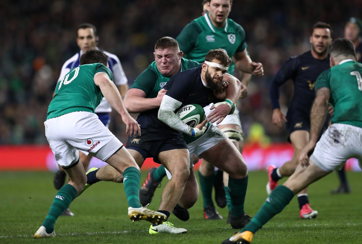 Se terminó la temporada 2017 para Los Pumas. ¡Mirá las fotos del último partido del año! #IRLvARG #JugamosTodos flic.kr/s/aHsm9Cayxw