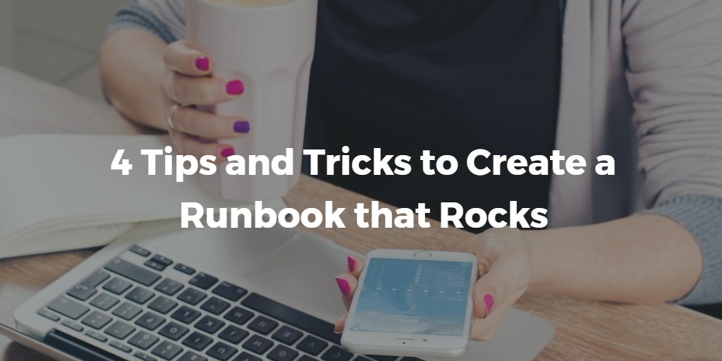 loufeliz's tweet photo. 4 Tips and Tricks to Create a #Runbook that Rocks https://t.co/b30sQWTIVu via @stepshotapp
#stepshot #documentation https://t.co/0qe6dTaGuv