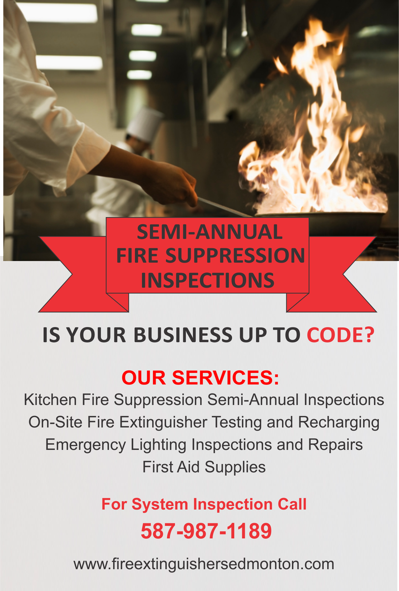 FireAlertYEG's tweet image. Kitchen fire suppression inspection service. Free estimate @ fireextinguishersedmonton.com/kitchen-fire-s…