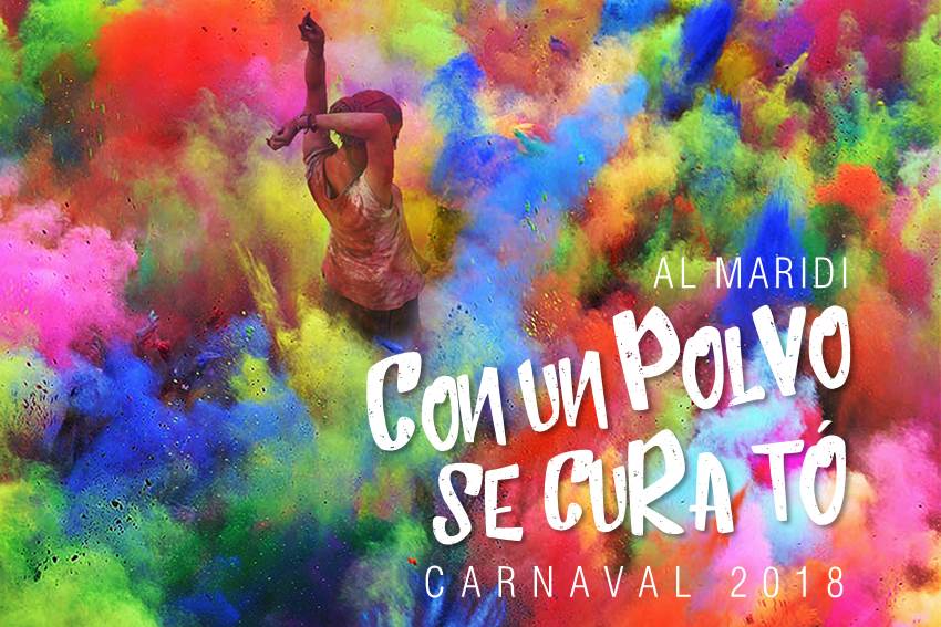 Buenas tardes! Ya estamos inscritos en el Concurso de murgas 2018! Este año "Con un polvo se cura tó" #almaridi #comba2018 #murga