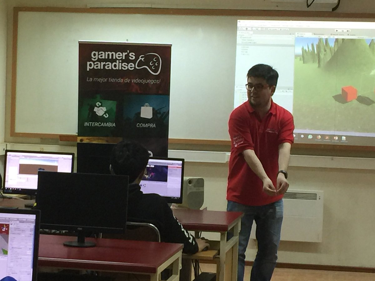 coding_u's tweet photo. #AcornHackVR#GEW2017#Chile #hackcodingU https://t.co/jQ964cfGDn
