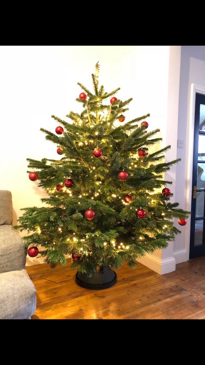 SimpleTreeLDN's tweet photo. First of many customers trees up. Loving the classic red baubles. Keeping Christmas simple.
#londonchristmas #redbaubles #simpletree https://t.co/ECRGAr9ww4