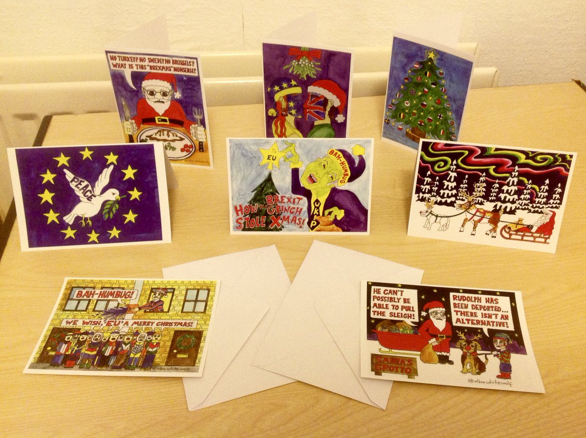 MadeleinaKay's tweet photo. Thank you @SXP_ProStudio my Brexmas Cards have arrived and I LOVE them! 💌🇪🇺
The delivery man told my Dad it was a "Delivery for Madeleina" 📬
My Dad came upstairs and asked "Did you order 10 boxes of MELONS?!?!"
😂😂😂
How he misheard "Madeleina" for "Melons" is beyond me! https://t.co/VGFl0Y9FBh