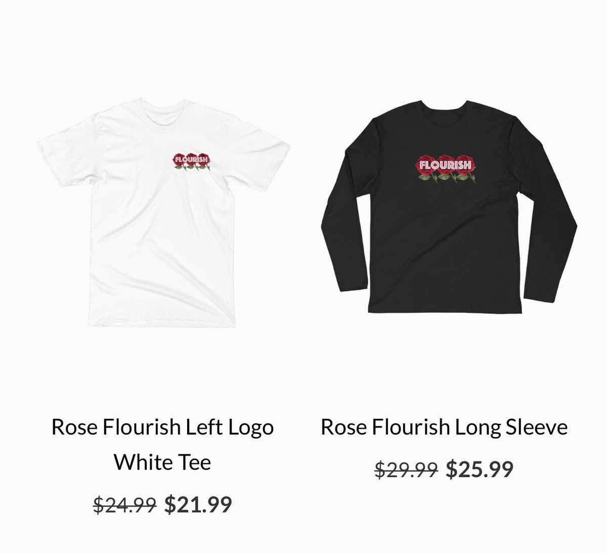PrayersLoft's tweet photo. Rose Flourish tees out now! They are on sale until Monday! 

#SmallBusinessSaturday #ShopSmall #roses #CyberMonday #flourish #sale #dealsafterblackfriday #Webuyblack #fashionbloggers #tshirts #PositiveVibes #SmallBizSat #Mensfashion #urbanwear

Shop https://t.co/LbwiO5gwAN https://t.co/cw0ag8oli1