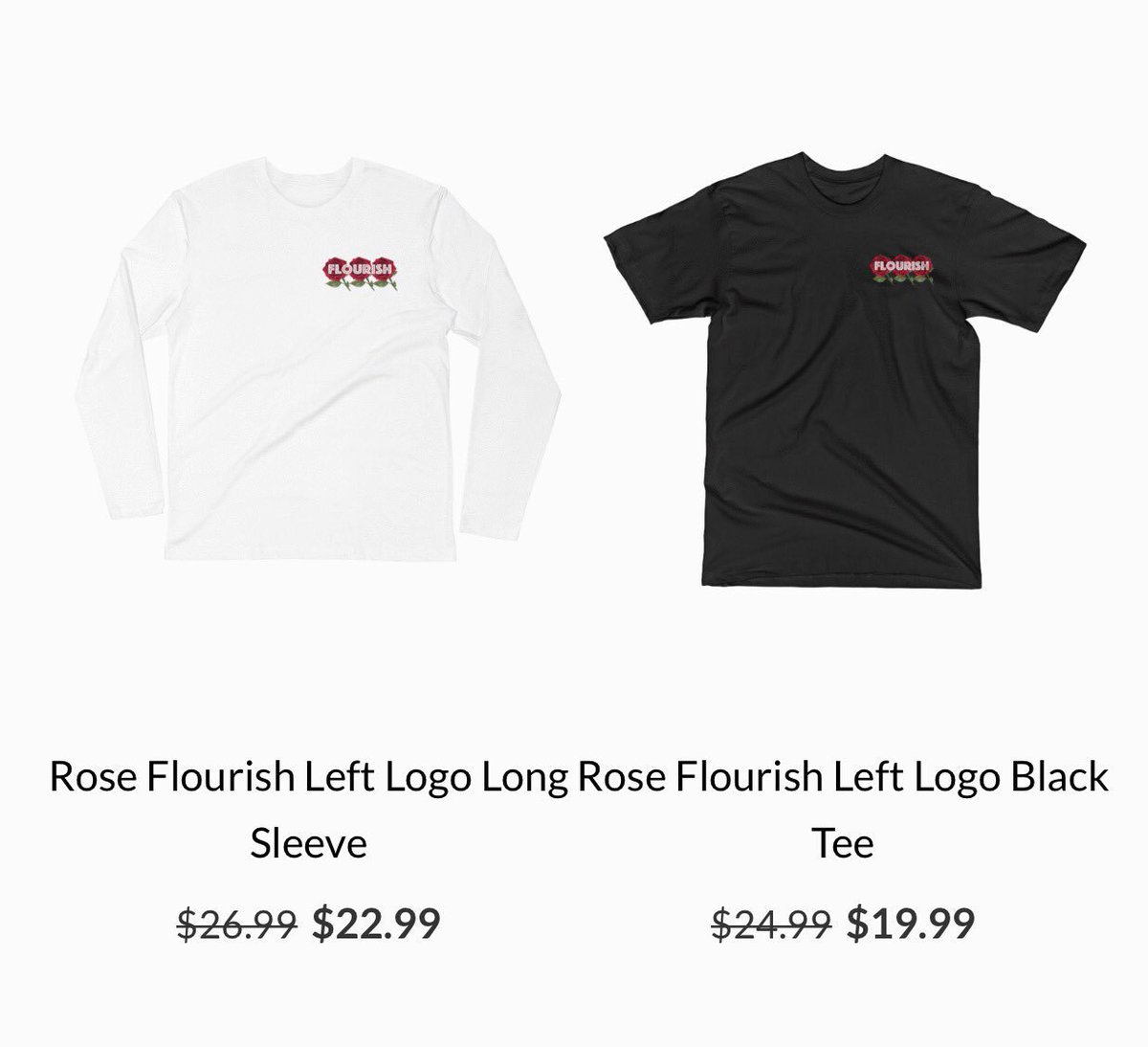 PrayersLoft's tweet photo. Rose Flourish tees out now! They are on sale until Monday! 

#SmallBusinessSaturday #ShopSmall #roses #CyberMonday #flourish #sale #dealsafterblackfriday #Webuyblack #fashionbloggers #tshirts #PositiveVibes #SmallBizSat #Mensfashion #urbanwear

Shop https://t.co/LbwiO5gwAN https://t.co/cw0ag8oli1