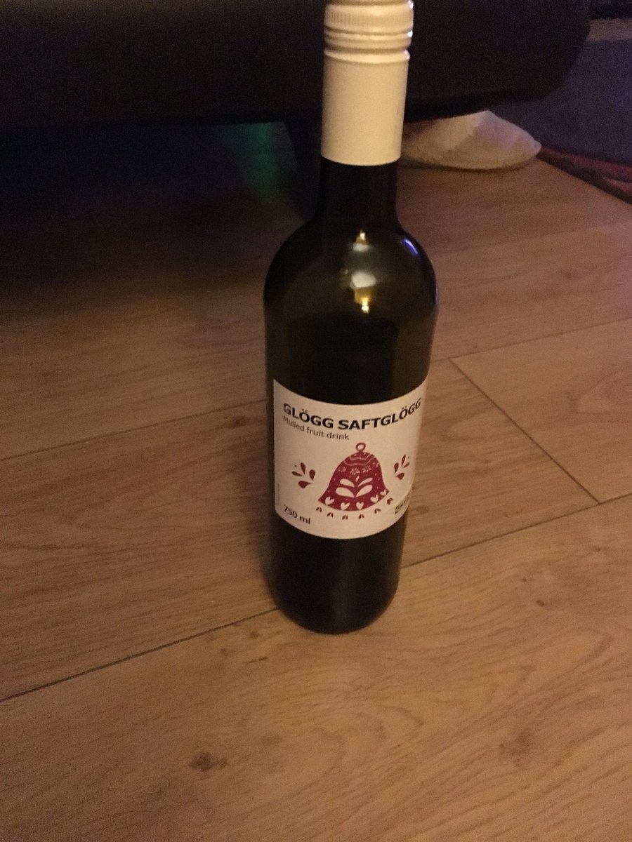 nicshieldss's tweet photo. Been looking forward to drinking this mulled wine all day to finally realise its only a bloody fruit drink..fuck sake fuming! https://t.co/j2AqErZFhh