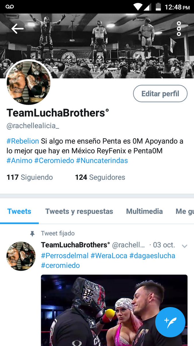 Lucha_Brothers's tweet photo. Nueva Cuenta @TeamLuchaBrothers 
@PENTAELZEROM @ReyFenixMx 
Apoyando a 2 Grandes Luchadores https://t.co/96Cf2i8pF9
