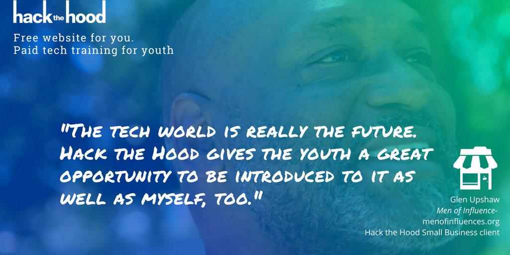 hackthehood's tweet photo. If your business is not online, then you're leaving the future behind.
Work with our youth to get your where your customers are: online!
Get started at https://t.co/vNhJTrDjtM

#plaidfridayweekend #shopsmall #buylocal https://t.co/lWnK1RacSi