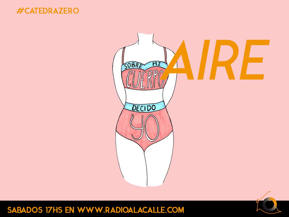 programazero's tweet image. Ya arrancamos, hoy vamos a estar hablando de #ViolenciaDeGenero, Seguinos  en radioalacalle.com #CatedraZero