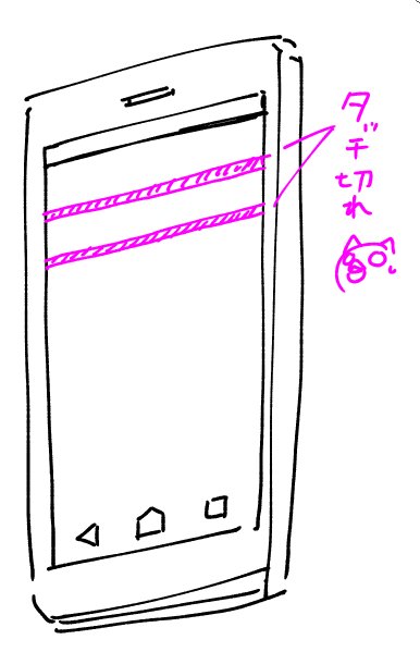 昨日からXPERIA XZの反応悪いな～と思って原因探っていったら、タッチ切れになった模様…やらしい箇所が反応しなくなって不便極まりない 