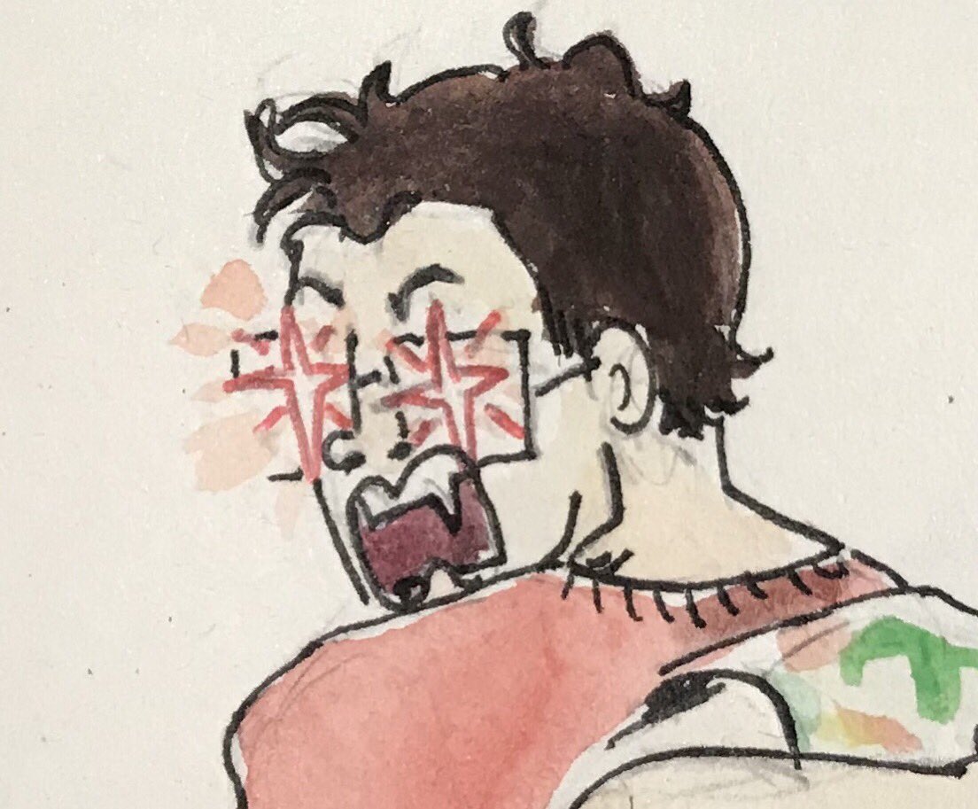 thatoneleftshoe's tweet photo. @iceddarkroast @markiplier @CrankGameplays I told ya I would draw it... come join these doofs on the livestream!! #BABCOCK https://t.co/ewHHv8PR6T