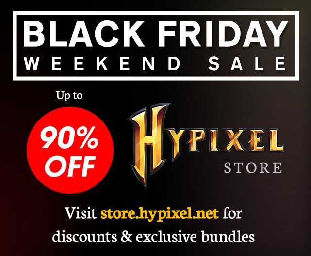 RETWEET THIS + FOLLOW for a chance to WIN anything you want on the Hypixel Store, you decide, we're tired + full of leftovers

awesome deals &gt; store.hypixel.net

(winners picked later tonight)