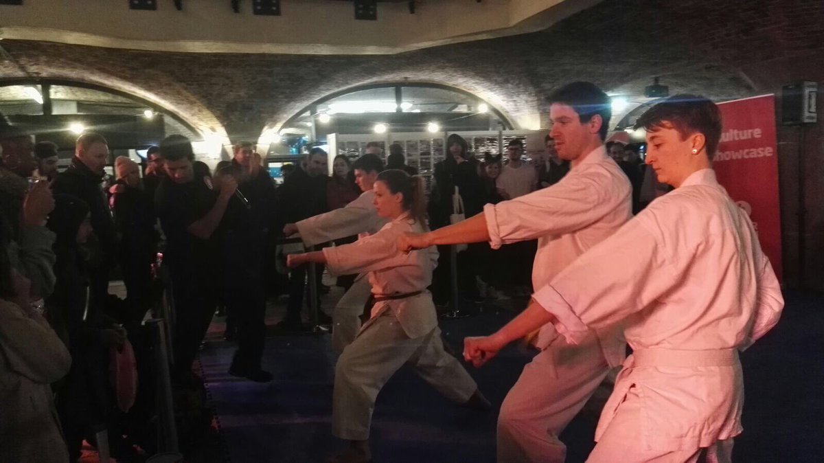 Well done to all those who performed tonight <a href="/HYPERJAPANevent/">HYPER JAPAN</a> at #Tobbaccodocks. Come see us tomorrow at 10am &amp; 2.30pm #karate #shinboku #trainhardfighteasy