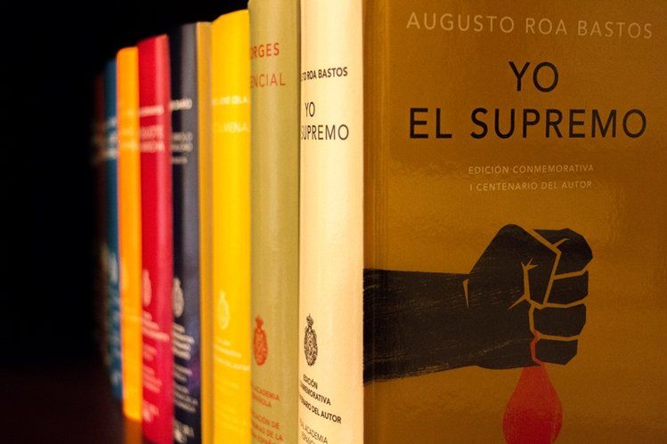 ABCDigital's tweet photo. La RAE lanza edición conmemorativa de “Yo el Supremo”. https://t.co/GU7fbZYgHS https://t.co/iGMwdYbV6t