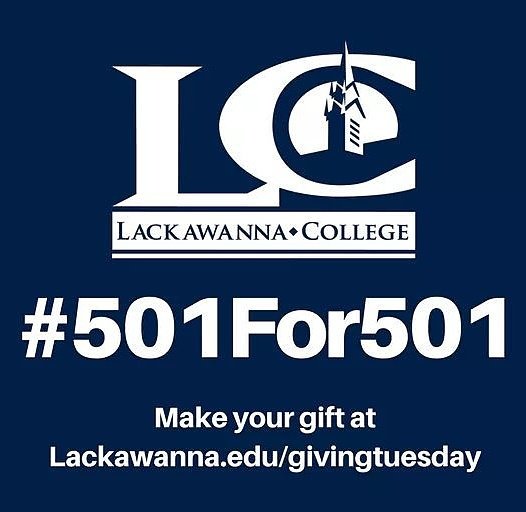 Your ongoing gift to Lackawanna College helps us fulfill our mission and helps our students reach their potential. A gift as small as $5.01, in honor of our home at 501 Vine Street, Scranton, can make a tremendous difference. - Donate Today! --> bit.ly/lc-giving-tues…