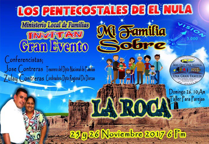 jholmanguatume's tweet photo. #LosPentecostalesDelNula Iniciamos Con a Nuestro Evento #MiFamiliaSonreLaRoca Familia Restauradas llenas y Bendecidas por El Poder De Lo Alto.#CrecimientoTotal #Vision3000 https://t.co/GS7wD9iGlB