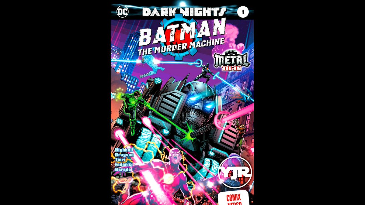 alealejoaleee's tweet photo. Otro de Dark Nights Metal: #BatmanTheMurderMachine
En la Tierra-44, Bruce pierde el control por la muerte de Alfred. Aunque en la Tierra-0... ¿Me pareces muy extraño que Doctor Fate no logro salvar a Cyborg? #DcComics https://t.co/5Wkye74KJz
