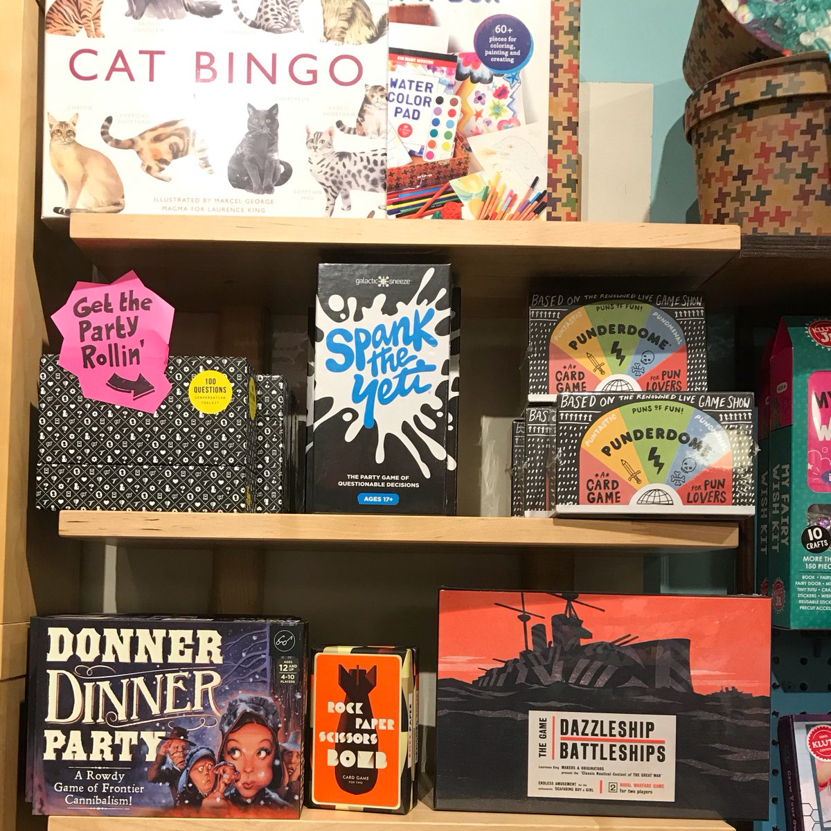 SpankTheYeti's tweet photo. Shop every day like it's #SmallBusinessSaturday! Swing by @ShopExit9 for the coolest gifts in town, including #SpanktheYeti! #brooklyn #nyc #gifts #shopsmall #buylocal #shopsmall365 #boardgames #partygames #yeti https://t.co/VEzOvE5EF8