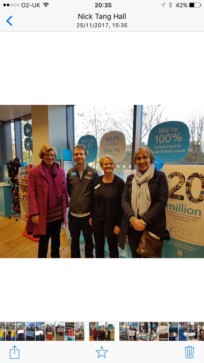 mandy2012w's tweet photo. Celebration day, @ coop paragon,  bake sale and raffle celebrating £4918 for our local causes raised by our members, well done everyone, https://t.co/IIfv5tMuT1