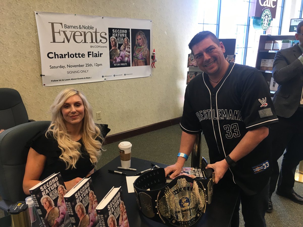 Charlotte Flair On Twitter Headed To Barnes Noble In