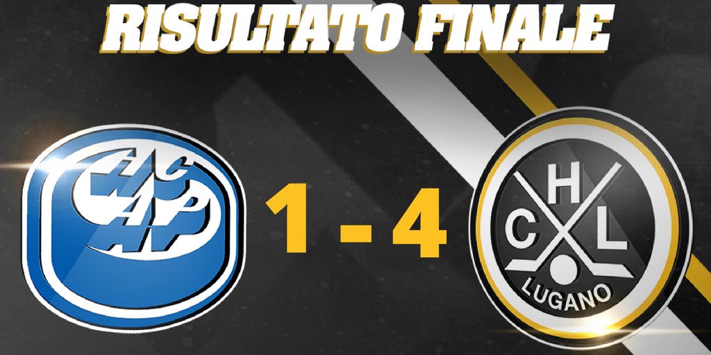 Con quello di questa sera sono 3 derby su 4!
#HCAPvsHCL #wewon #forzalugano #unitifieribianconeri