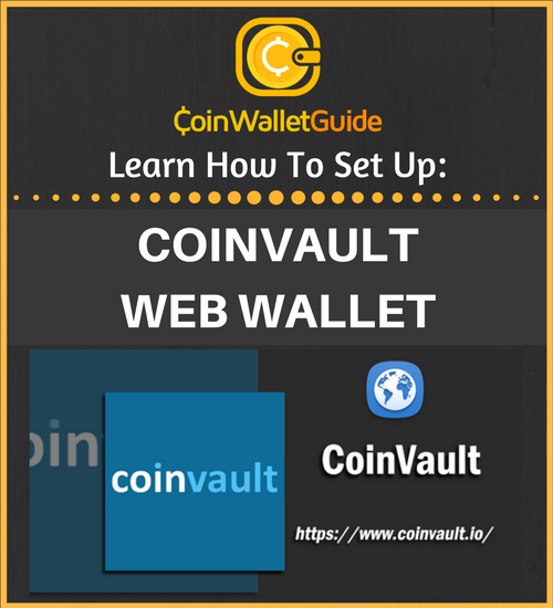 CoinWalletGuide's tweet image. Learn How To Set Up a #Coinvault wallet! ➡️ bit.ly/2iNoAHo     
#coinwalletguide #cryptocurrency #bitcoin @coinvault_io
