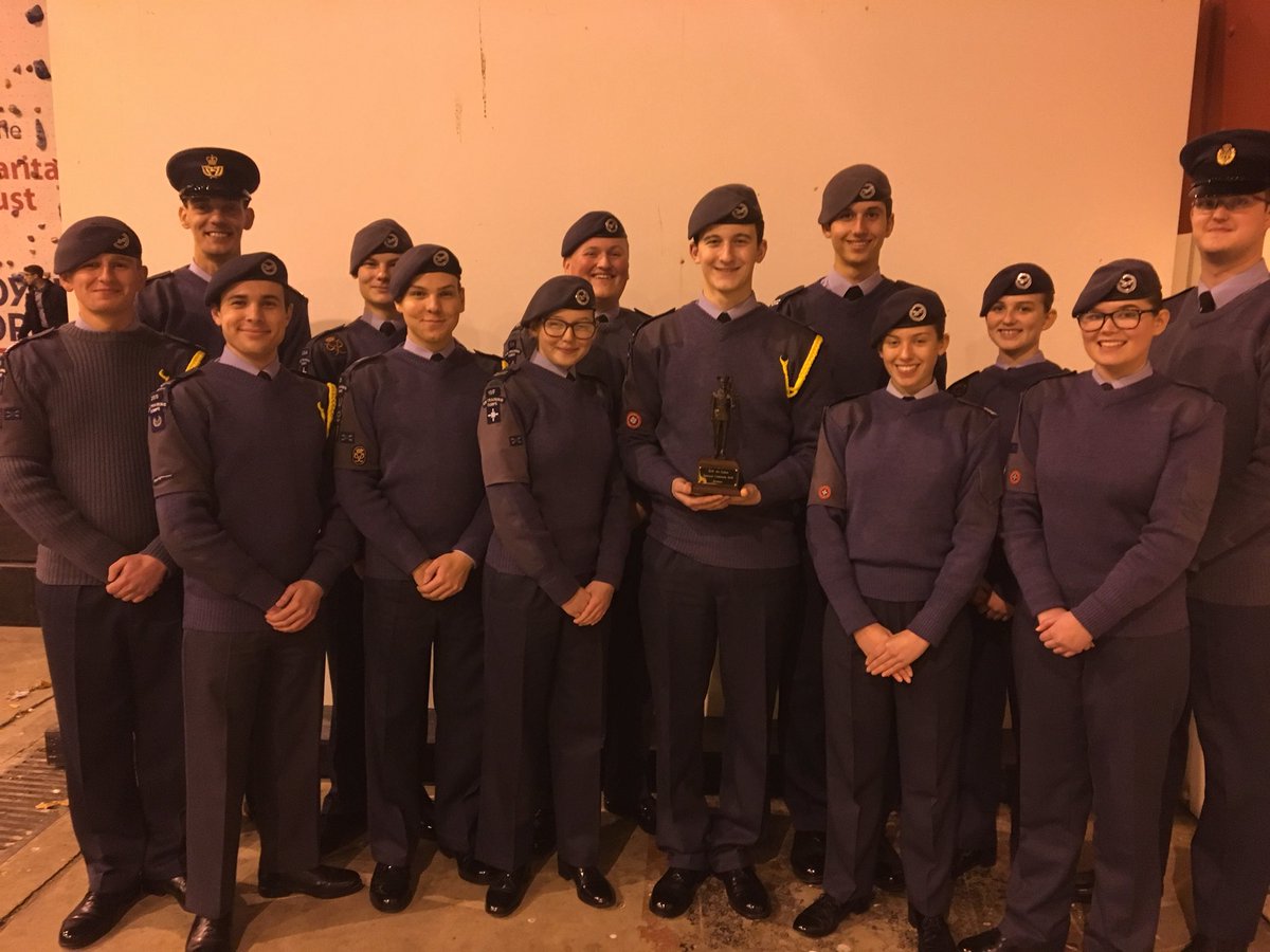 WO_Roberts's tweet photo. So very proud of the 12 cadets that represented @CERegionRAFAC for continuity. First ever Corps Champs! https://t.co/c3axN6jEGg