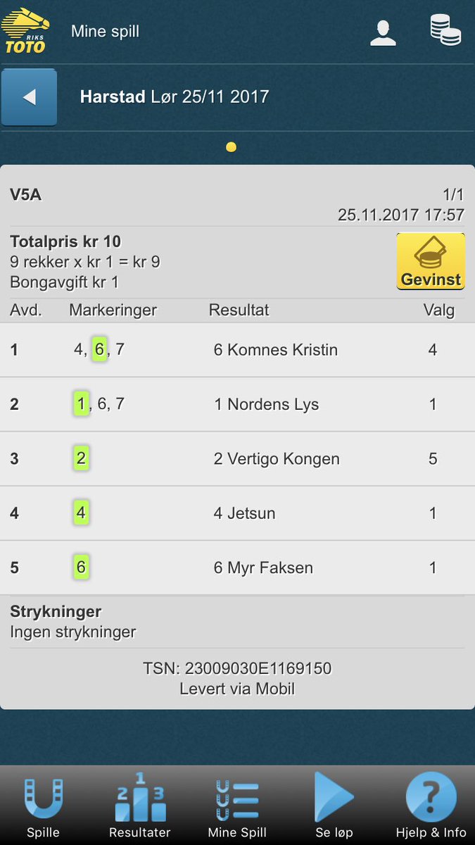 <a href="/steine106/">Bjørn Steine</a> delte ut andeler på en bong til 10 kr, ble 193 ganger innsatsen tilbake per andel. Spæller💰