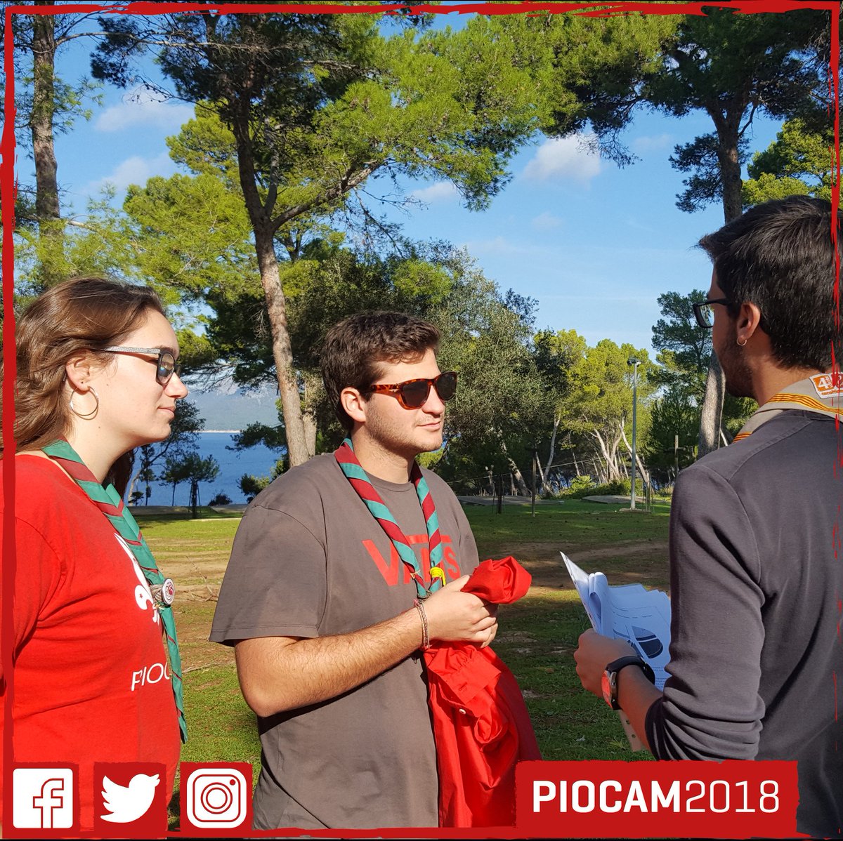 PIOCAM2018's tweet photo. Fent feina en el lloc d'acampada! Recordau que ja teniu disponibles les inscripcions a https://t.co/Baw8R3rpre. A què esperes? #onfire #atope #piocam2018 #scouting #camp #pionersicaraveles #mallorca #soon #jaquedamanco https://t.co/88PeRnwljk
