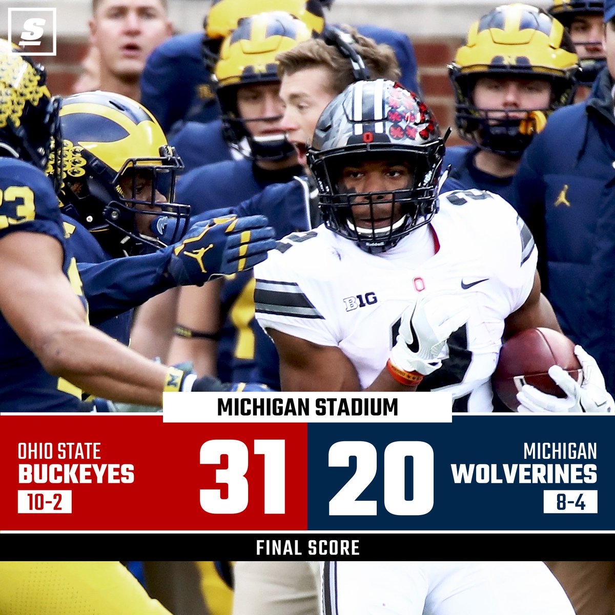 theScore's tweet photo. O-H-I-O. https://t.co/eRdmWHYci3