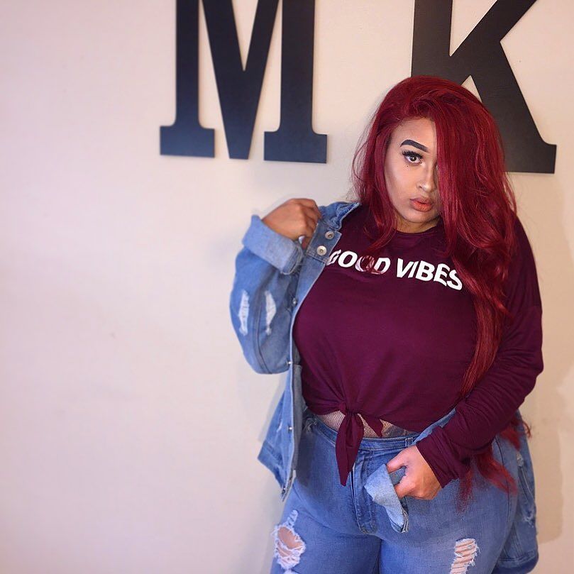 BasicMeek's tweet photo. LOVE this Good Vibes top from @fashionnovacurve #novababe 😍 fashion nova is probably my favorite place to shop rn! Wbu? 👁👁 https://t.co/WV4KESh4fM https://t.co/zxXyiudhbv
