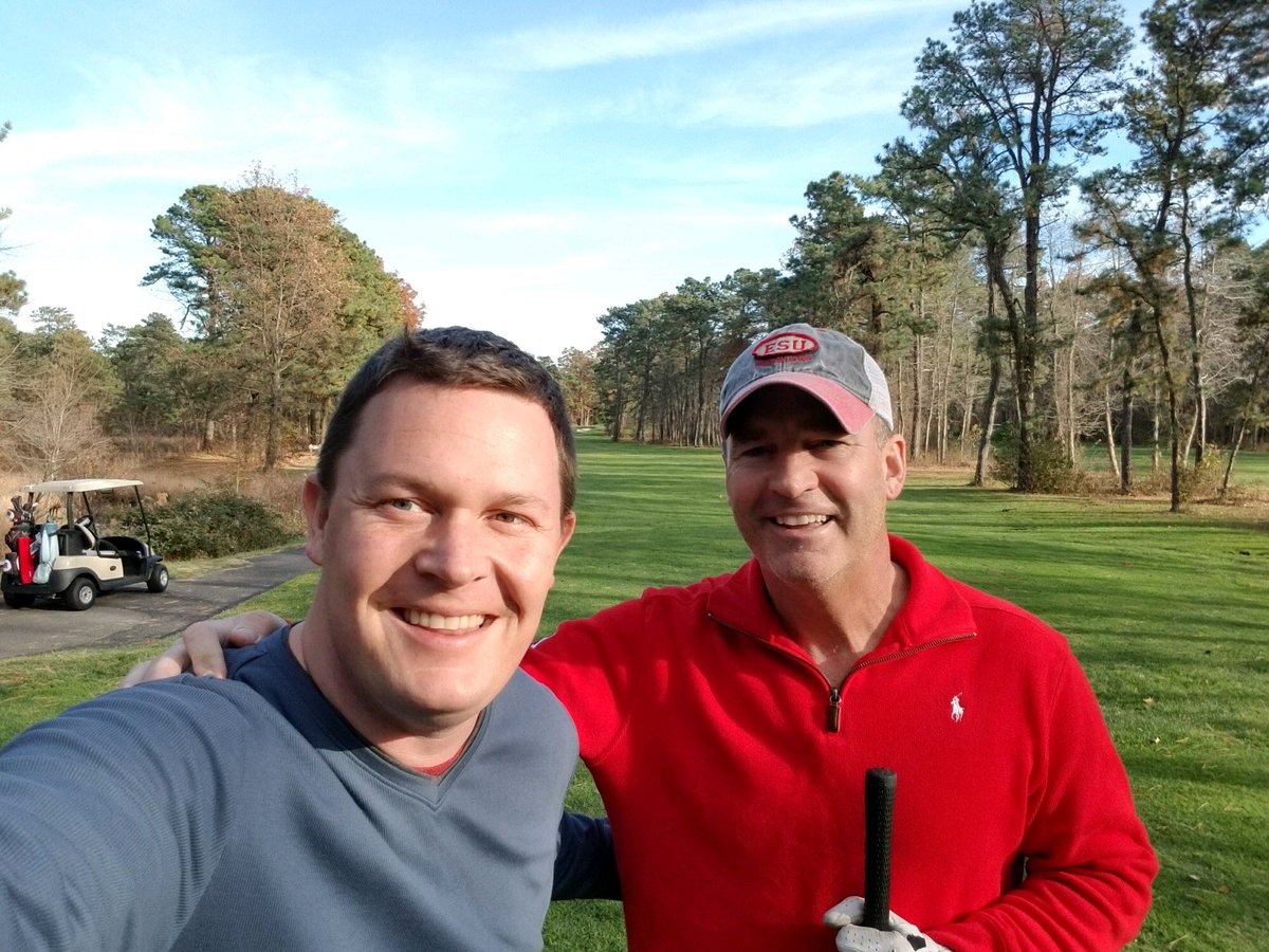 markbealpr's tweet photo. A great father-son round of #golf with @drew_beal on this spring like Saturday at the #JerseyShore. #Thanksgiving https://t.co/ZUC2Kvjkvs