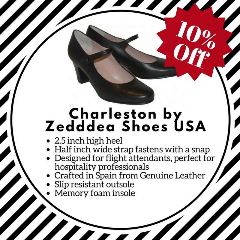 ZeddeaUSA's tweet photo. The sassy and stylish Charleston is now 10% now until Monday!

Questions or issues about ordering? Email customercareusa@zeddea.com

#zeddeausa #walkingonair #heels #shoes #flightattendant #hospitality #aviation #nonslipshoes #leather #handcrafted #hotel #restaurant #blackfriday https://t.co/2UkYEnljLi