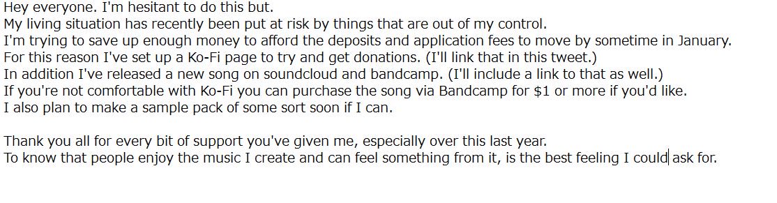 Ohthatkazuki's tweet photo. Ko-FI link; https://t.co/bNd0W33Xmv
Soundcloud link; https://t.co/3tDJP6NhkR
Bandcamp link; https://t.co/k8xLqterCP https://t.co/eReJEWhOVi