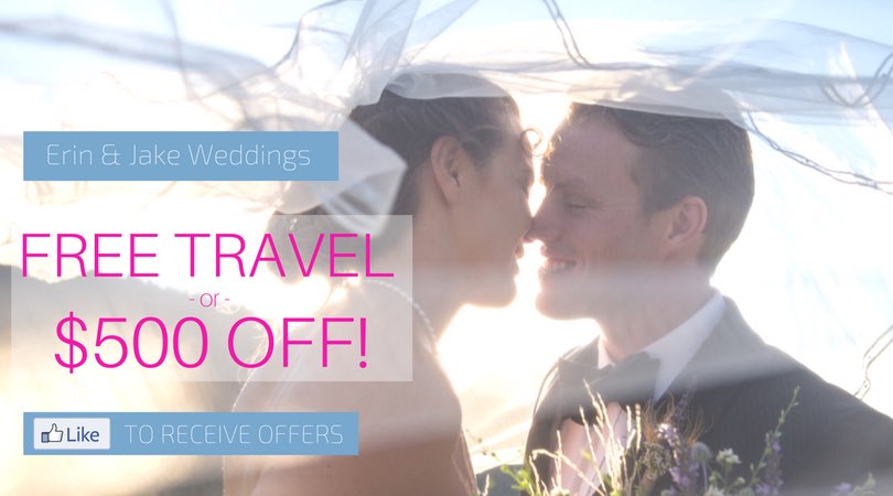 ErinJakePhotos's tweet photo. Save $500 with @ErinAndJake #wedding #photography 🔥 3 days only!!! 

https://t.co/6SYTAnsvUp

#SmallBusinessSaturday #SalesforceSaturday #CyberMonday #losangeles #bride #brides #weddinghour #oregon #bohobride #bridetobe #engaged #engagement #weddingplanning https://t.co/WbDboSdPqS