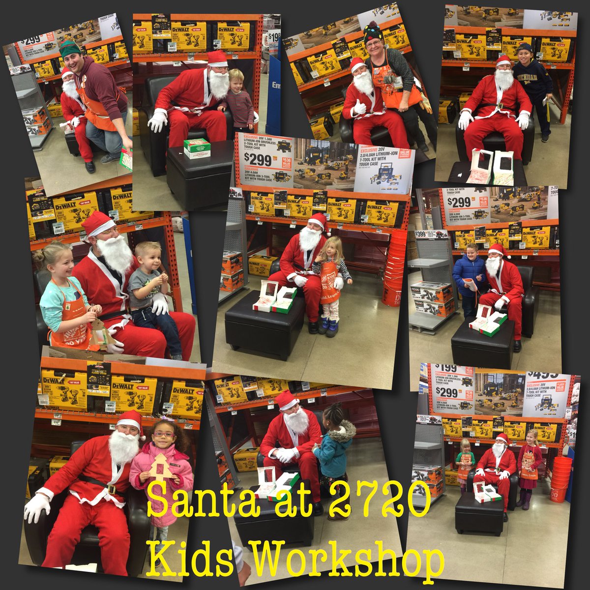 RebekahWaite's tweet photo. We had 192 little elves working at Santa’s Kids Workshop today at 2720! Lots of happy kids making a Christmas tree ornament & sharing a wish with Santa 🤫 @DavidMann2720 @KennyB1080 @Schmidt7Adam @cargonza2720 https://t.co/1y4LzQ4SOq