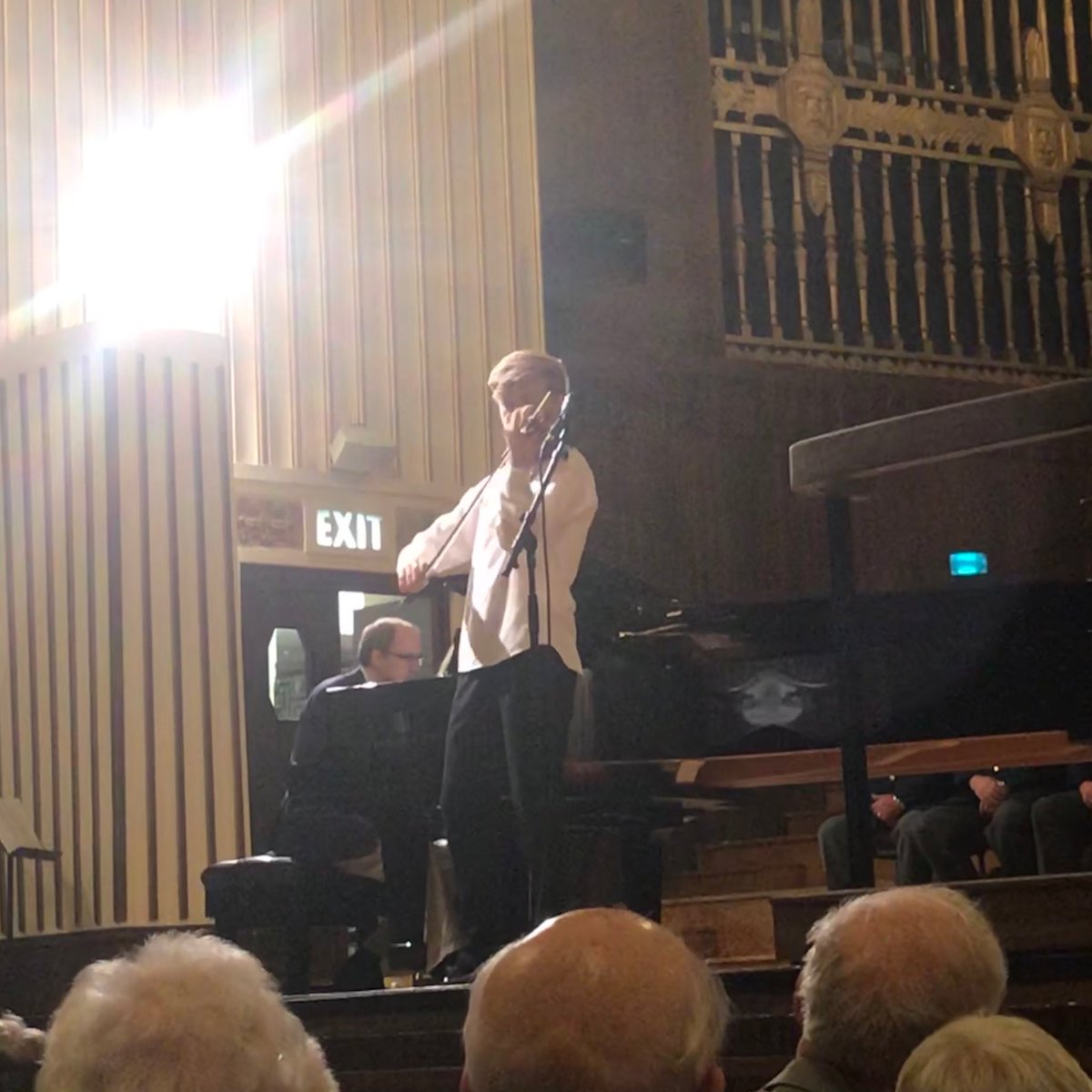 Thanks @clovelljones46 for coming back on and performing one extra song #theyellowbird