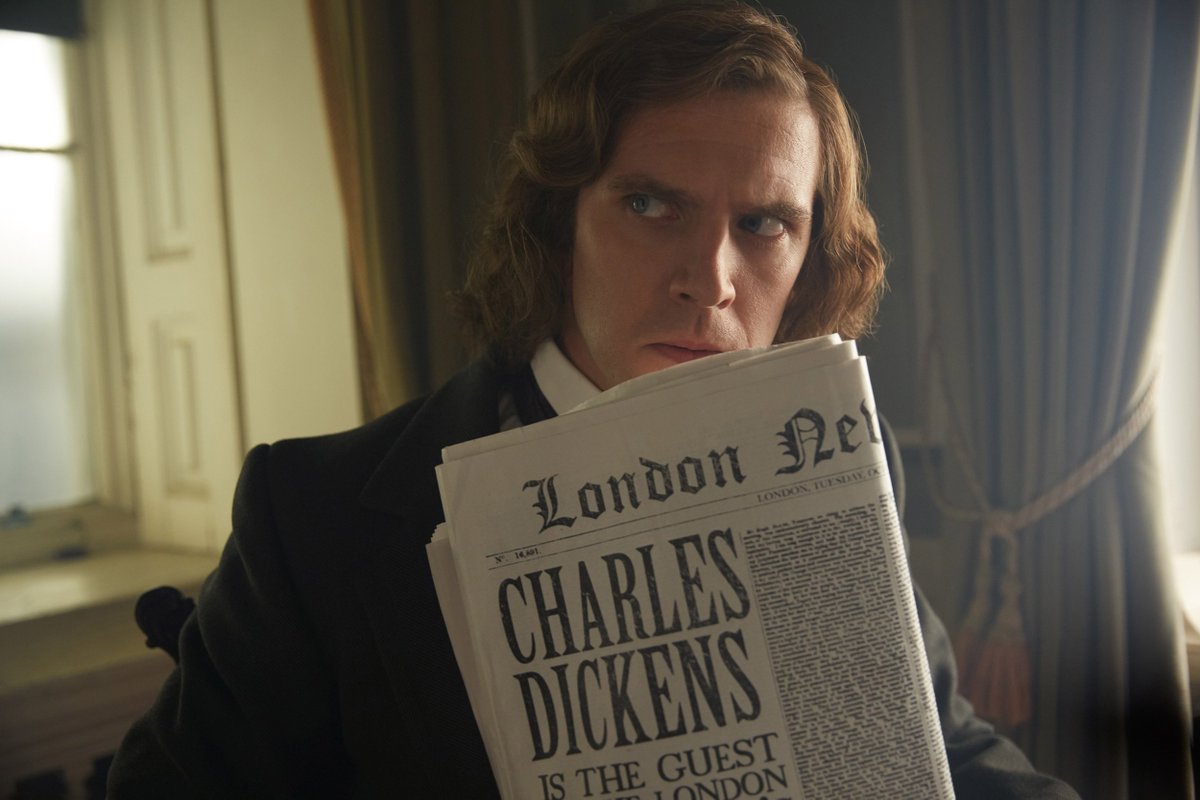 I've just watched the trailer for the new Dickens movie. I'm not usually bothered by inaccuracies in historical dramas, but I'd like to politely request that film makers STOP PUTTING MASSIVE HEADLINES ON VICTORIAN NEWSPAPERS.