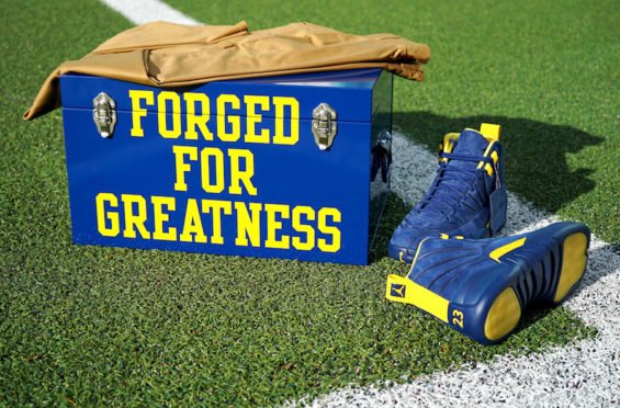 Kicksonfire On Twitter Check Out The Psny X Air Jordan 12 Michigan Pe Apparel Https T Co Knnlxsosin