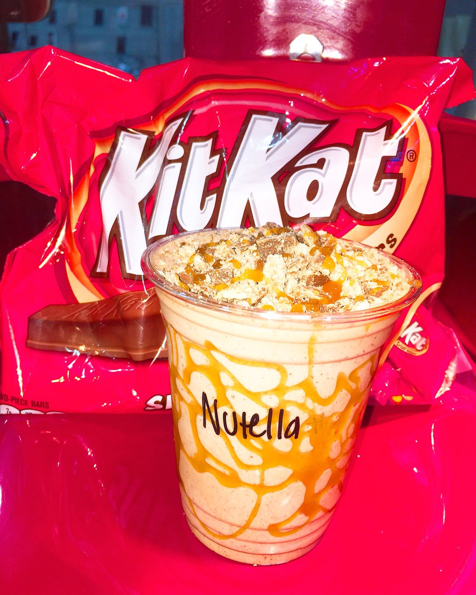 InstacreamN's tweet photo. It’s a Nutella kinda day!! #nutellashakes #screenshotsaturday  #miami #hialeahdesserts #nitroicecream #instacream https://t.co/0flHTWTbWp