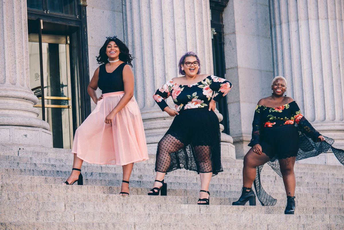 DesignerANT's tweet photo. Thank you so much for supporting me and the new collection. I am humbled by the response... we are already sold out of items!! WOW! 💜 #ashleynelltipton #2017collection #plusisequal #plussizefashion (Photo credit: @iamtrevonjames) https://t.co/mUqW5DizNQ