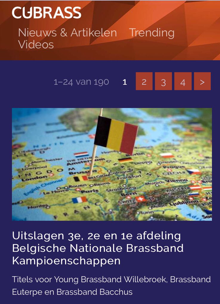 Congratulations to <a href="/YBBWillebroek/">Young BBWillebroek</a> , <a href="/BBEuterpe/">Brassband Euterpe</a> &amp; <a href="/BraBacchus/">Brassband Bacchus</a> <a href="/Vlamovzw/">Vlamo</a> #bbk17 #BrassBand #nationalChampionship